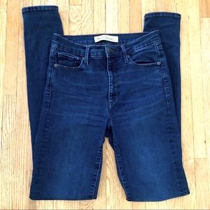 Gap 1969 True Skinny Dark Wash Jeans 4Tall